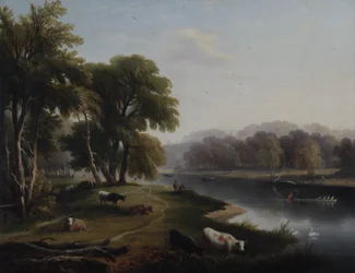 Blick auf die Themse bei Twickenham, 1820
